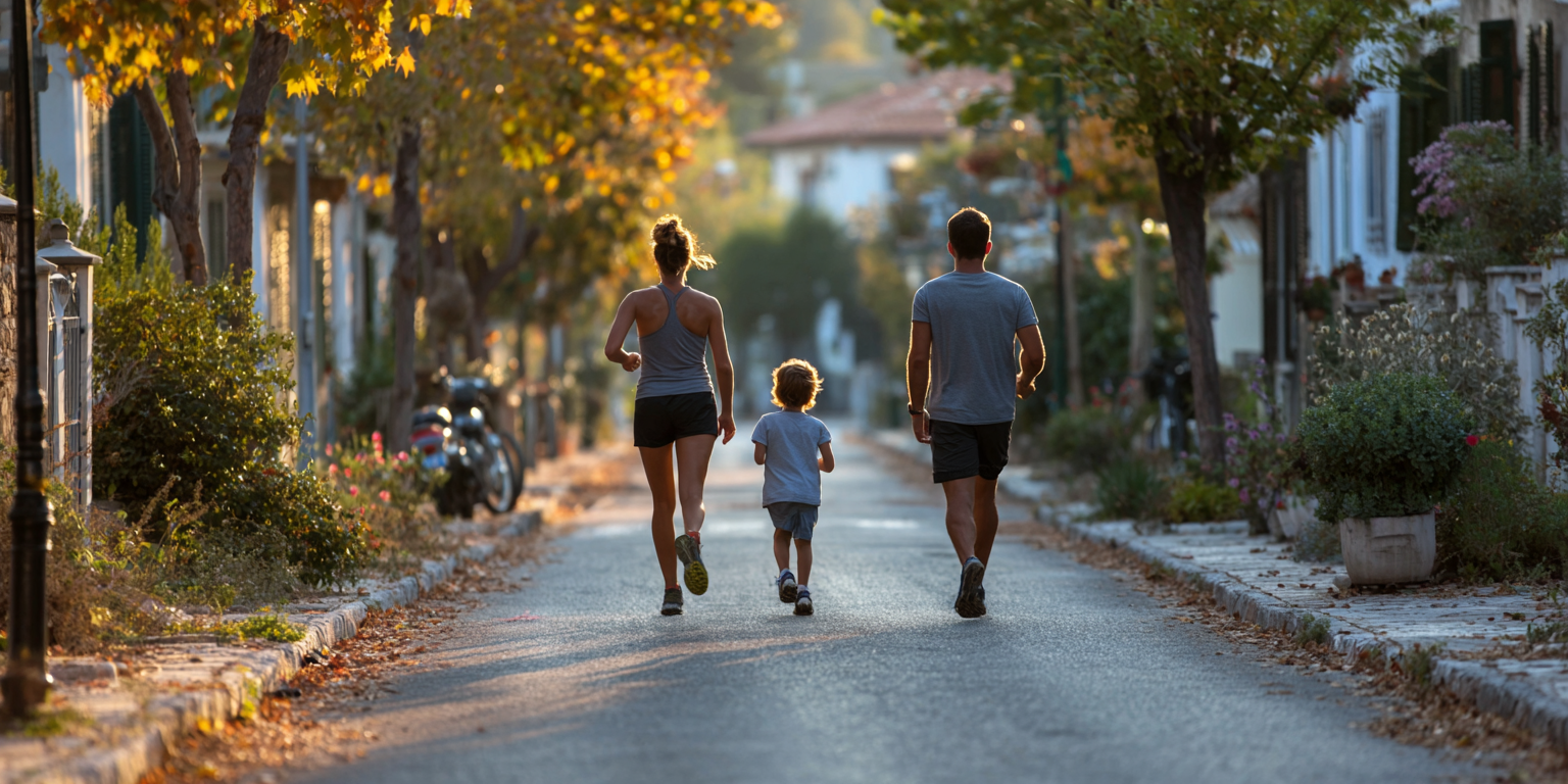Ранкові тренування для сім'ї з динамічними вправами